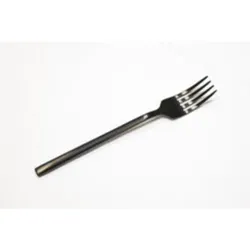 Вилка столовая 19 см матовая черный цвет Black Sapporo PVD P.L. - Davinci [12]