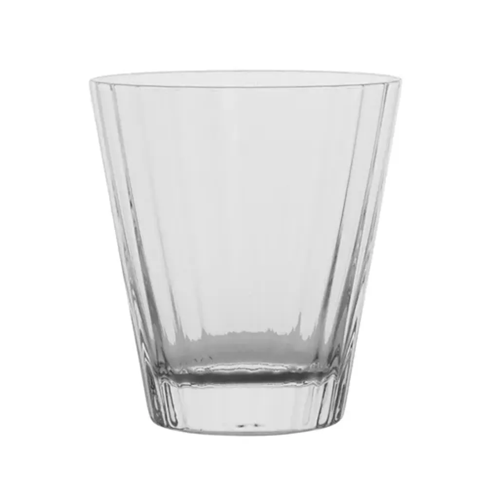 Стакан Олд Фэшн 340 мл "Fire Optical" d 9,4 см h10,7 см оптические грани дно овал P.L. - BarWare [6]