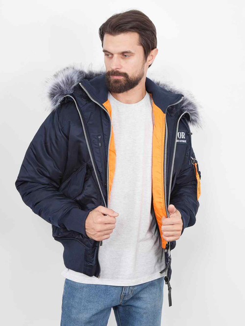 Куртка Аляска AVIATOR HD (т.синий/оранж - r.blue/orange)