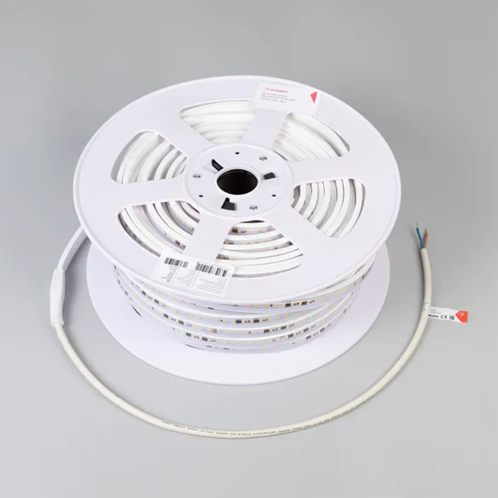 Светодиодная лента герметичная ARL-PV-A120-15mm 230V Day4000 (15 W/m, IP65, 50m) (Arlight, -) 054699