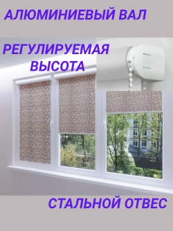 Рулонные шторы жалюзи 47х120 см