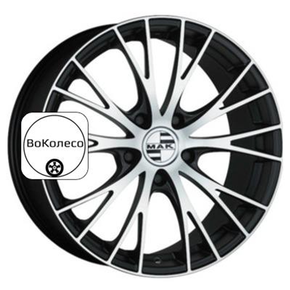 11x19/5x130 ET65 D71,6 Rennen Ice Black MAK