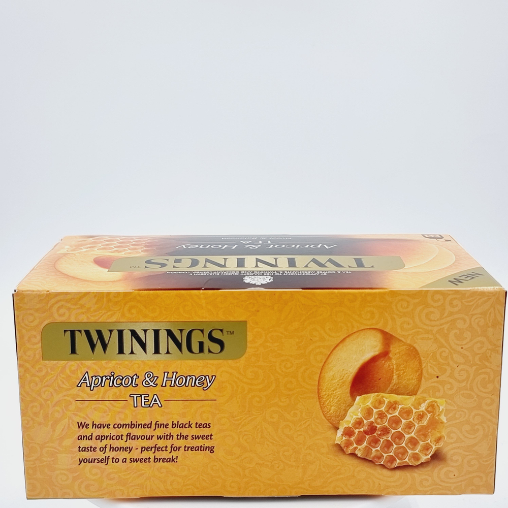 Чай черный Twinings со вкусом абрикоса и меда в пакетиках 25х2 г (из Финляндии)