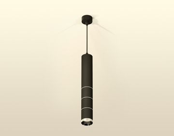Комплект подвесного светильника 1*GU5.3 XP6302030 SBK/PSL чёрный песок/серебро полированное (A2302, C6356, A2060, C6302, A2060, C6302, A2060, C6302, N6132) DIY System Complects Ambrella