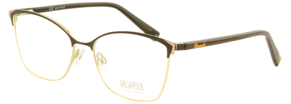 Оправа для очков Megapolis 266 Brown с футляром