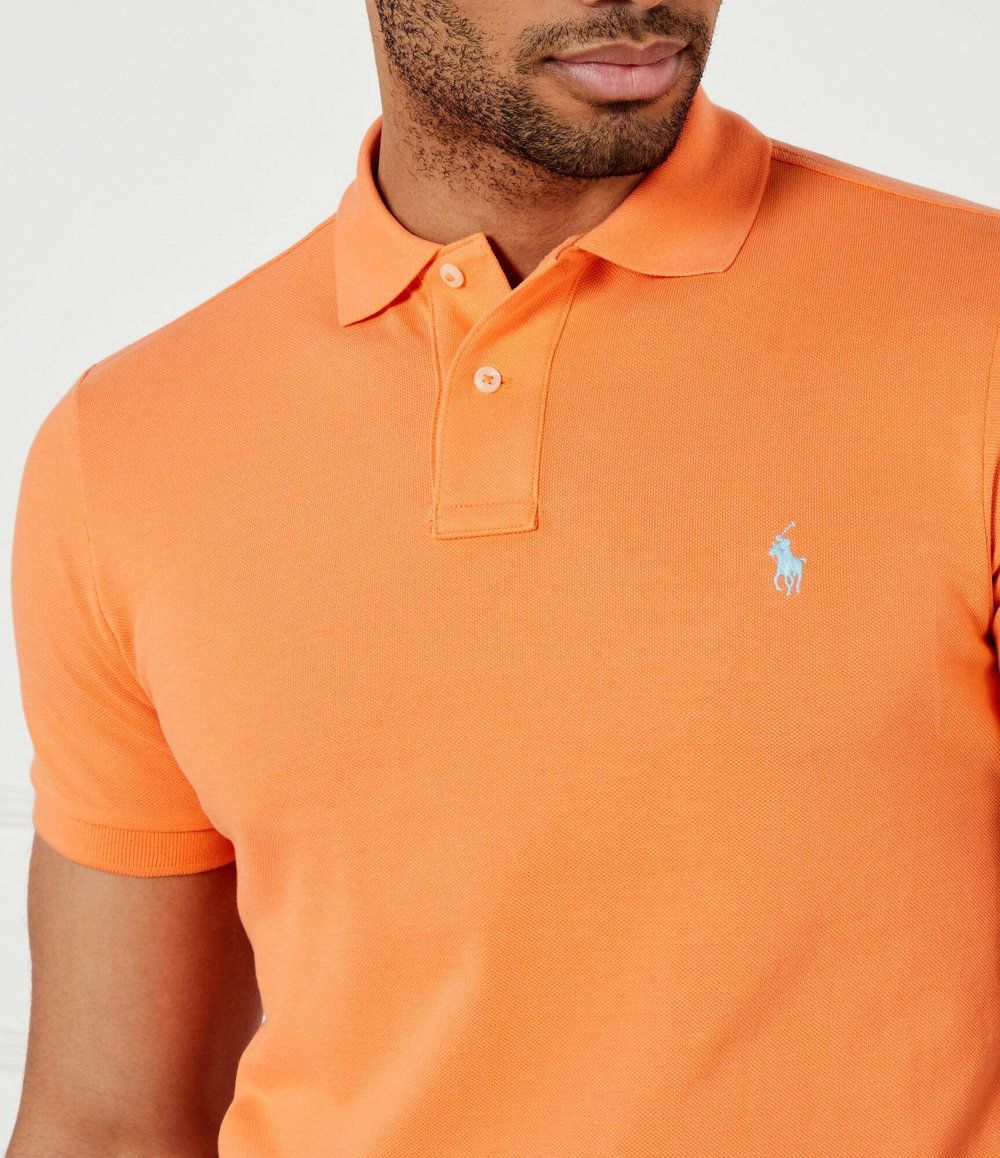 Поло POLO RALPH LAUREN - оранжевый(710680784)