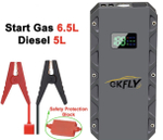 Устройство пусковое портативное бустер 22000mAh 2000A в чехле GKFLY (GG-JS-XMEPRO)