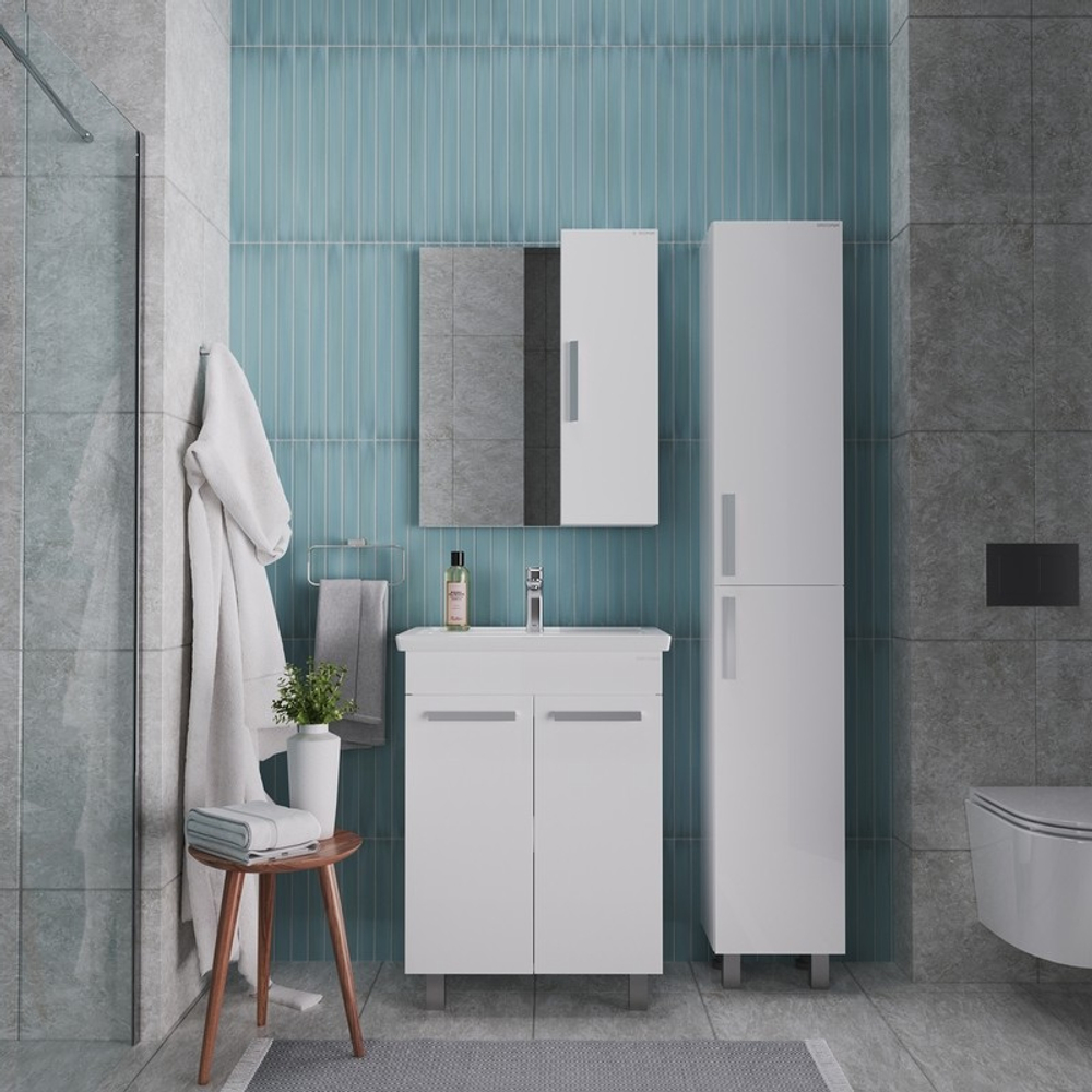 Тумба напольная "НЕО-50 см" белая (ум.Фостер-50)