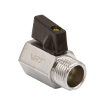 Кран шаровой мини 1/2'' вн/нар VRT®