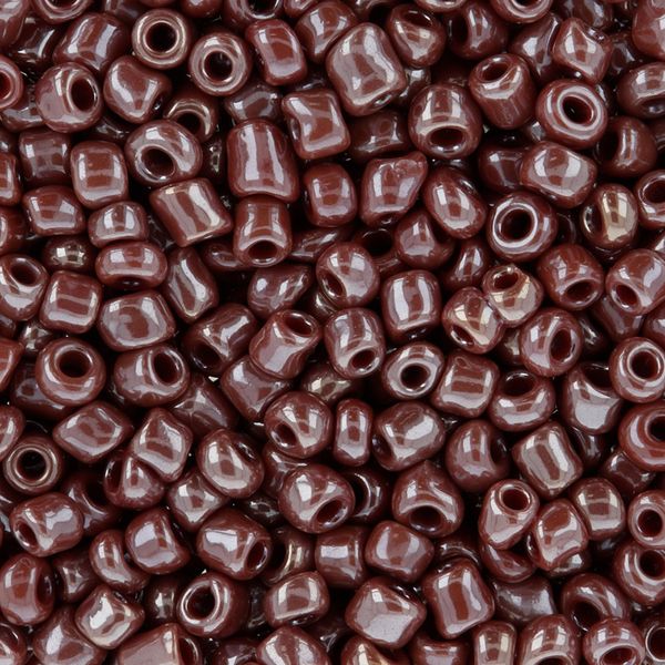 Бисер Zlatka 11/0 (2.1 мм), 100 г (10х10 г), №0126 шоколадный, GR