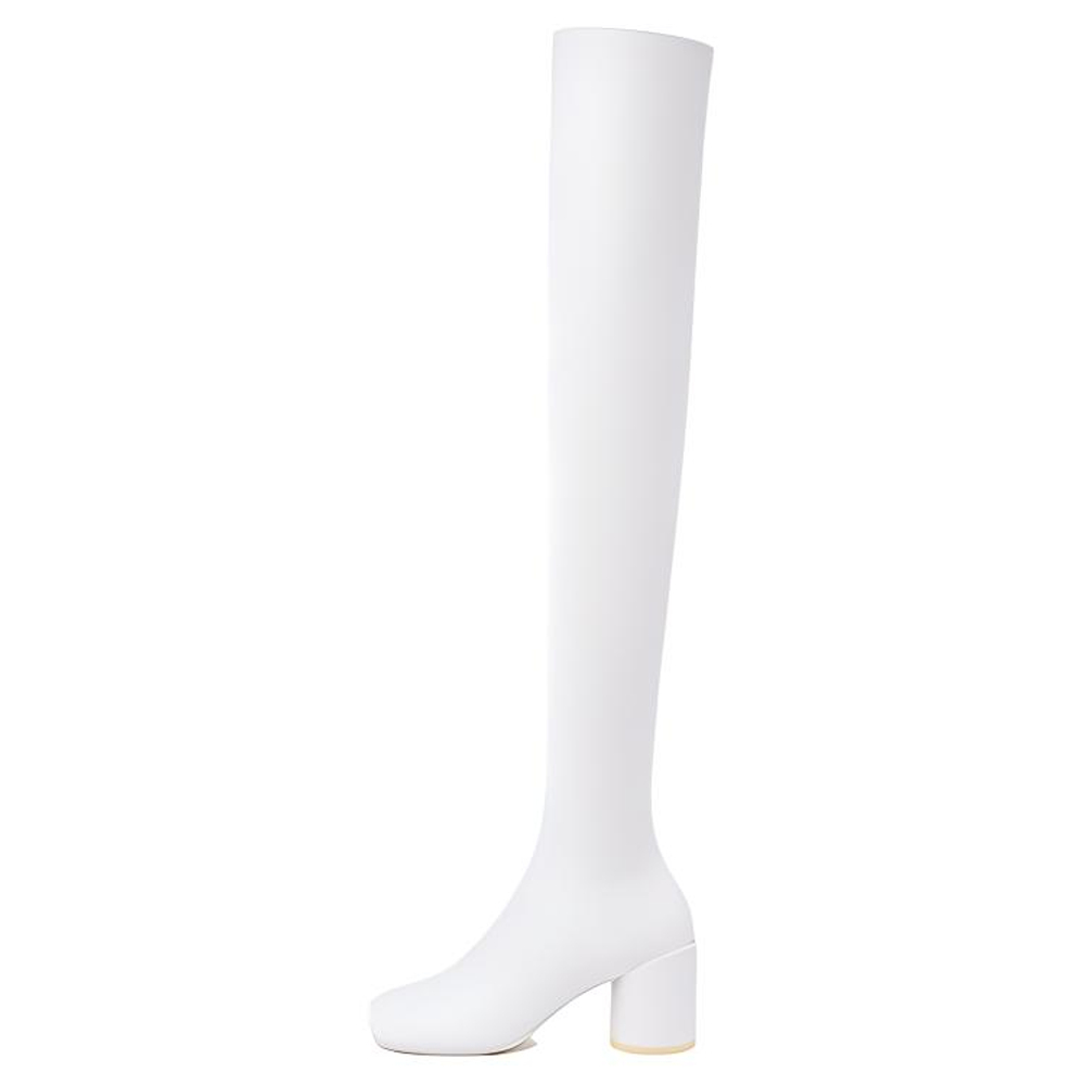MM6 Maison Margiela Anatomic 70mm Thigh-high Boots