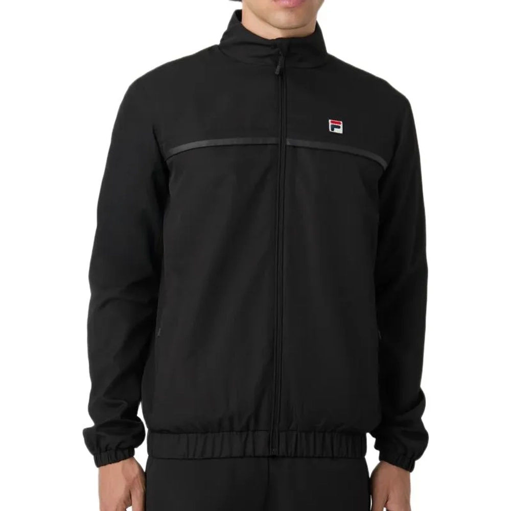 Мужская теннисная кофта Fila Demetrio - black