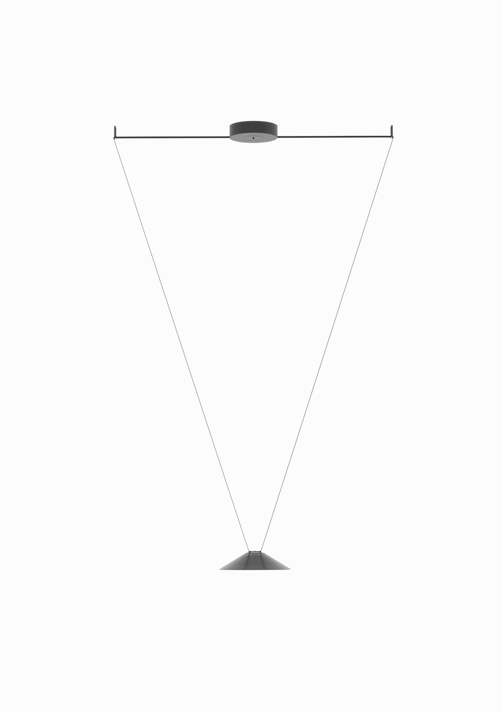 Светильник для Sling System,  PALAZZO,  20Вт,  D300xH71 мм,  черный
