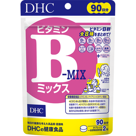 DHC Vitamin B Mix | Комплекс витаминов группы B | 180 таб. | 90 дней