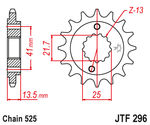 Звезда JTF296.16RB