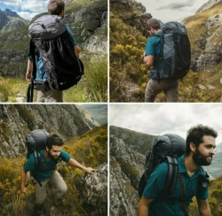 РЮКЗАК NATUREHIKE ROCK NH20BB113 40L+5L ПОХОДНЫЙ