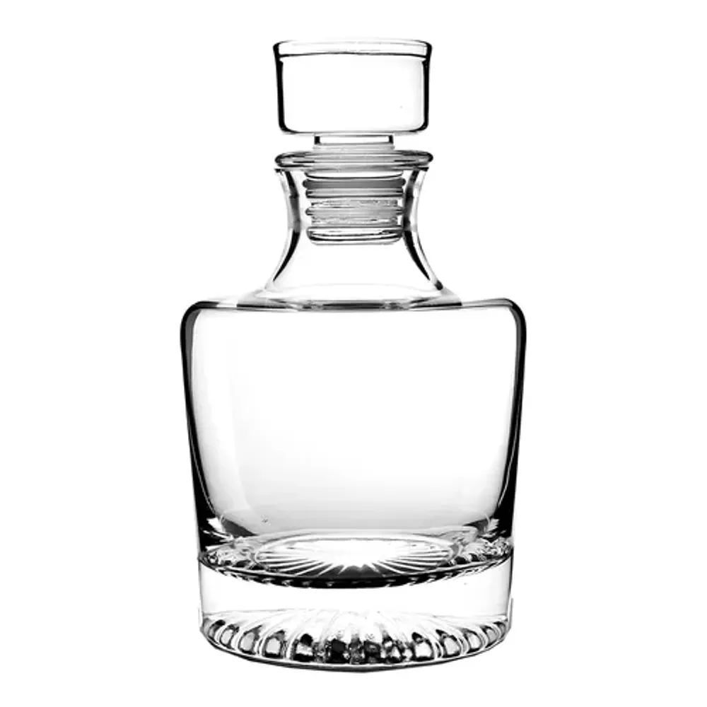 Графин 0,75 л штоф с крышкой Shell h21 см d 10,5 см стекло P.L. - BarWare [1]