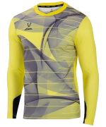Свитер вратарский DIVISION PerFormDRY GK Pattern LS, желтый/черный/белый