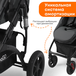 Коляска трансформер BubaGO Zoom 3в1