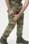 Джоггеры камуфляжные с резинкой анатомического кроя Soft Shell
