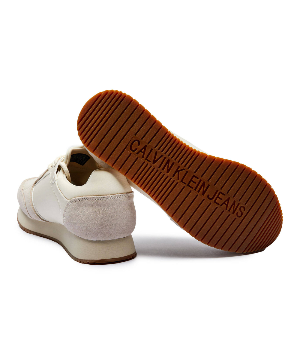 Кроссовки RETRO SOCK RUNNER Calvin Klein Jeans - бежевый(YM0YM01152)
