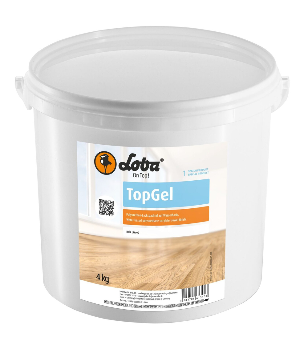 Гель для паркета LOBADUR TopGel (4 кг.)