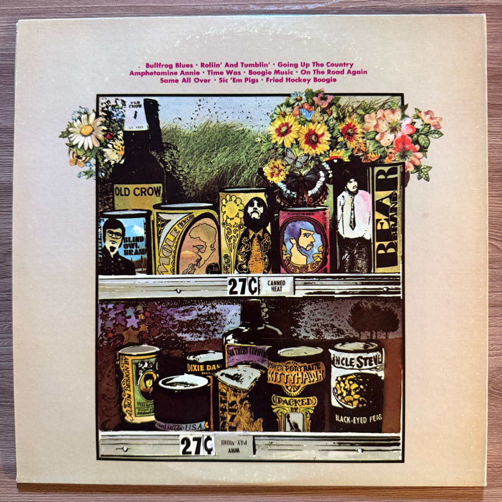 Canned Heat ‎– The Canned Heat Cook Book (США 1969г.)