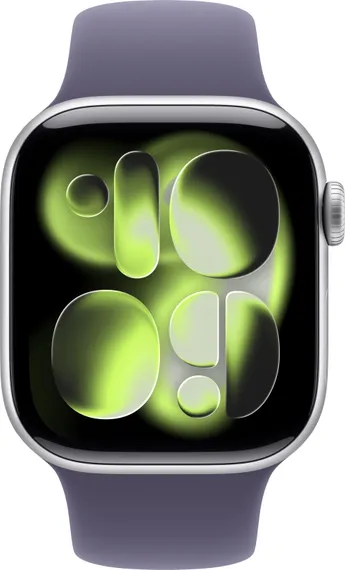 Умные часы Apple Watch Series 11 46 мм Aluminum Серебристый Sport Band Туман