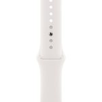 Умные часы Apple Watch Series 8 GPS, 41mm, Aluminium Case with Sport Band M/L, Silver (Серебристый)