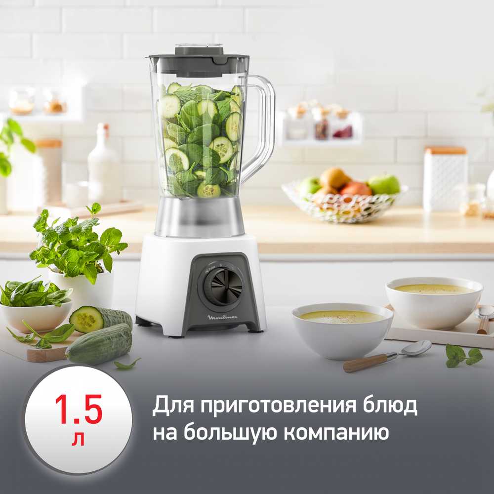 Блендер Moulinex Blendeo+ LM2C0110