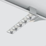 Donolux Led Eye Unite + св-к встраиваемый, 10W, 193х74, 8мм, H39, 8мм, 900Lm, 38°, 3000К, Ra80, IP20,   Артикул: DL18519M141A10.38.193CH 150