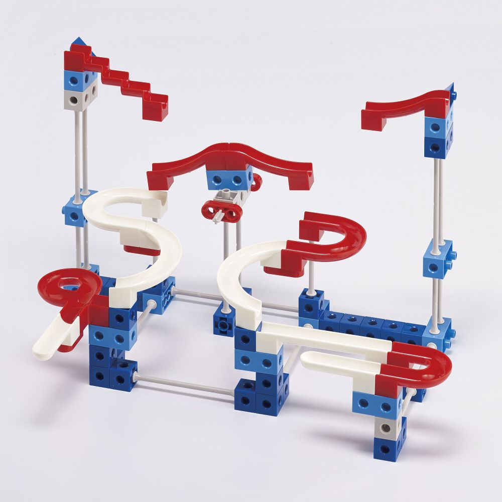 Конструктор "Лабиринт с шариками Marble Run и соединяющимися кубиками" EDX (102 детали) Конструктор "Лабиринт с шариками Marble Run и соединяющимися кубиками" EDX (102 детали)