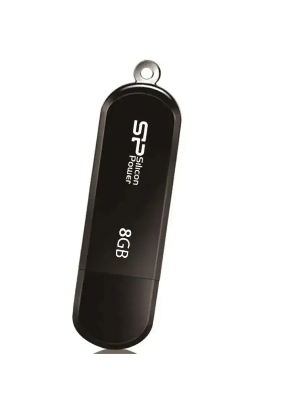 Память USB Flash 8 ГБ LuxMini 322 SP008GBUF2322V1K BLACK
