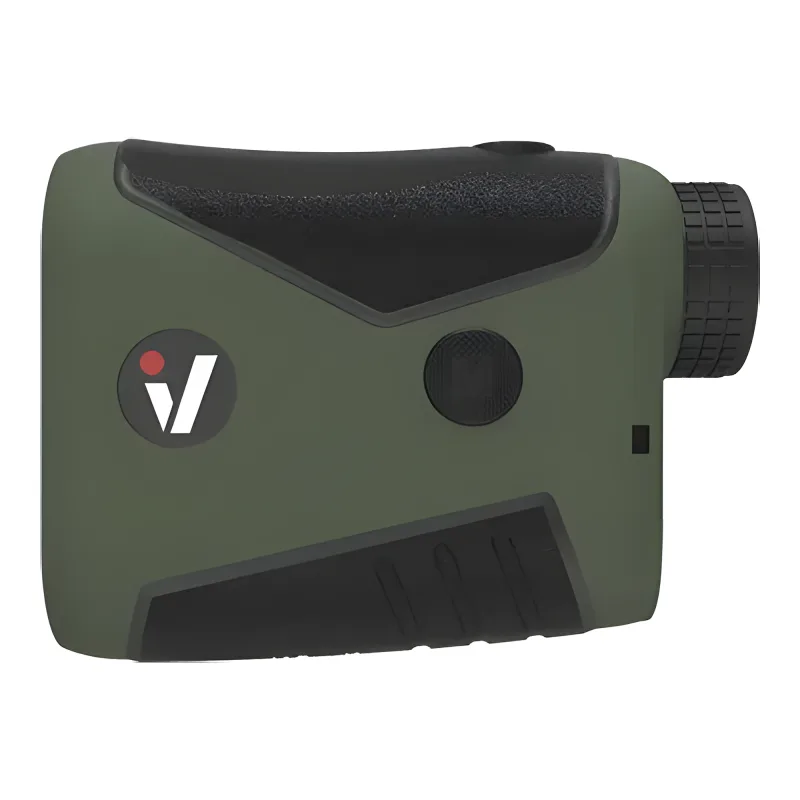 Дальномер лазерный VICTOPTICS 6x21 (RFSL01) - вид сбоку, зеленый корпус с логотипом
