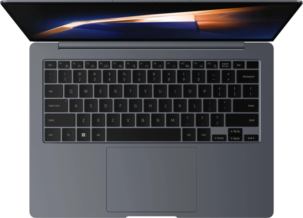 Ноутбук Samsung Galaxy Book 4 Pro NP940 Core Ultra 7 155H 16Gb SSD512Gb Intel Arc 14" AMOLED Touch 3K (2880x1800) Windows 11 Home English grey WiFi BT Cam (NP940XGK-KG2IN)
