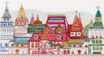 Набор для вышивания нитками Panna, Измайловский Кремль, 30х19 см