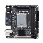 Материнская плата HUANANZHI H610M-ITX, Socket1700, Mini-ITX, Retail, 2xDDR4, PCIe5.0, 1xM.2, GLAN, M.2 WiFi, 5xUSB2, 4xUSB3, VGA, HDMI, DP (HNZ-H610M-ITX)