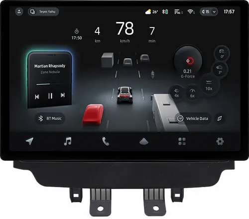 Магнитола для Mazda CX-3 2014-2023 (ШГУ цветной) - Teyes CC4-PRO монитор 13" 2K QLED на Android 13, Быстрейшая, Snapdragon 778G, ИИ, CarPlay, DSP, 4G SIM-слот