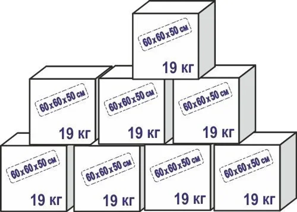 Архитектурный набор 7,5" на платформе L - 220x252 см