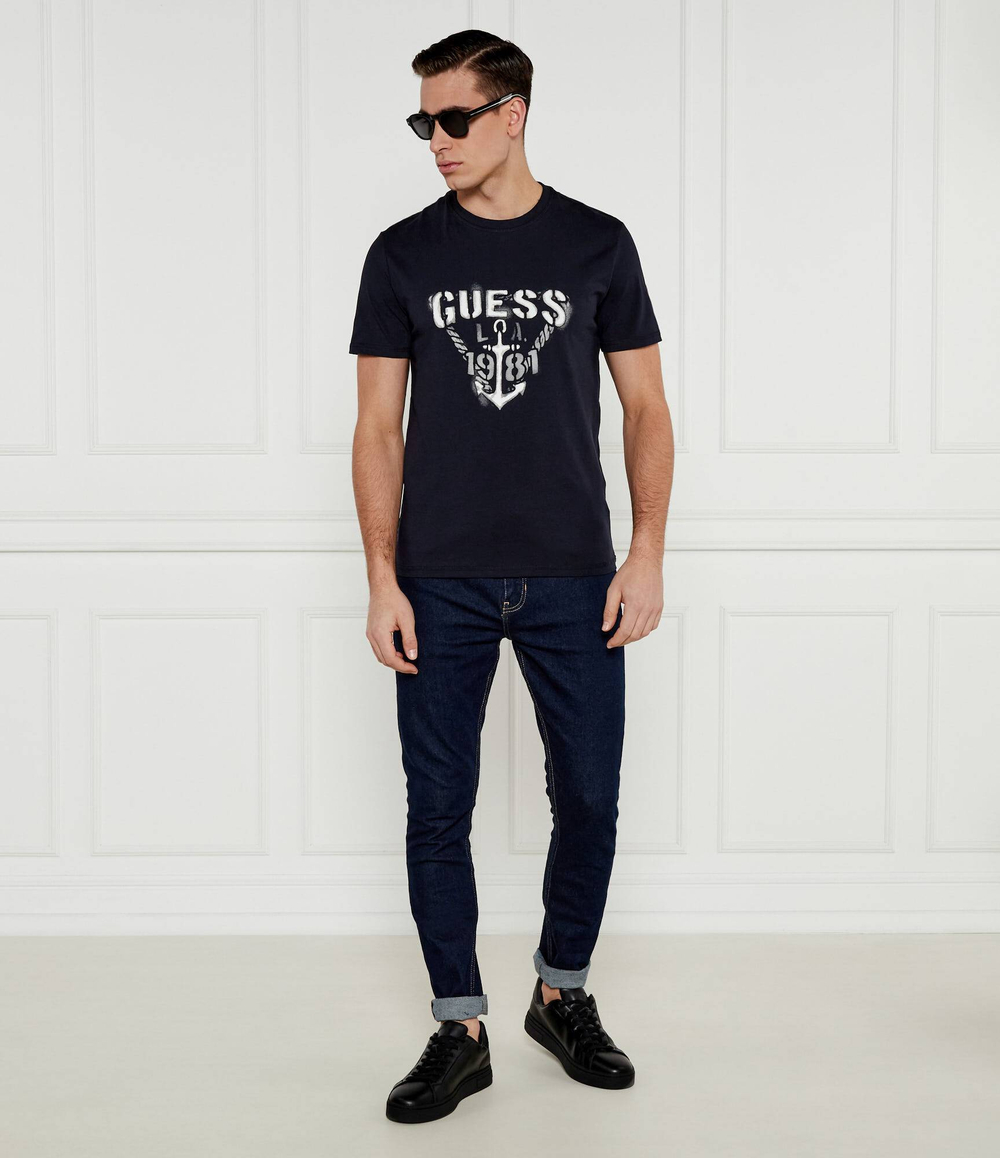 Футболка Marine GUESS - темно-синий(M5RI16 J1314)