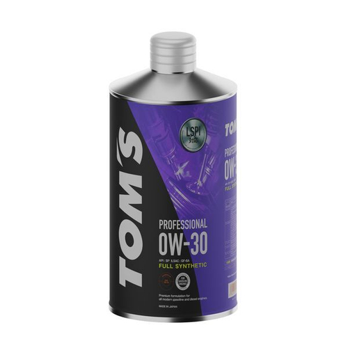 0W30 Масло моторное 1л. TOM'S 00410TP03001