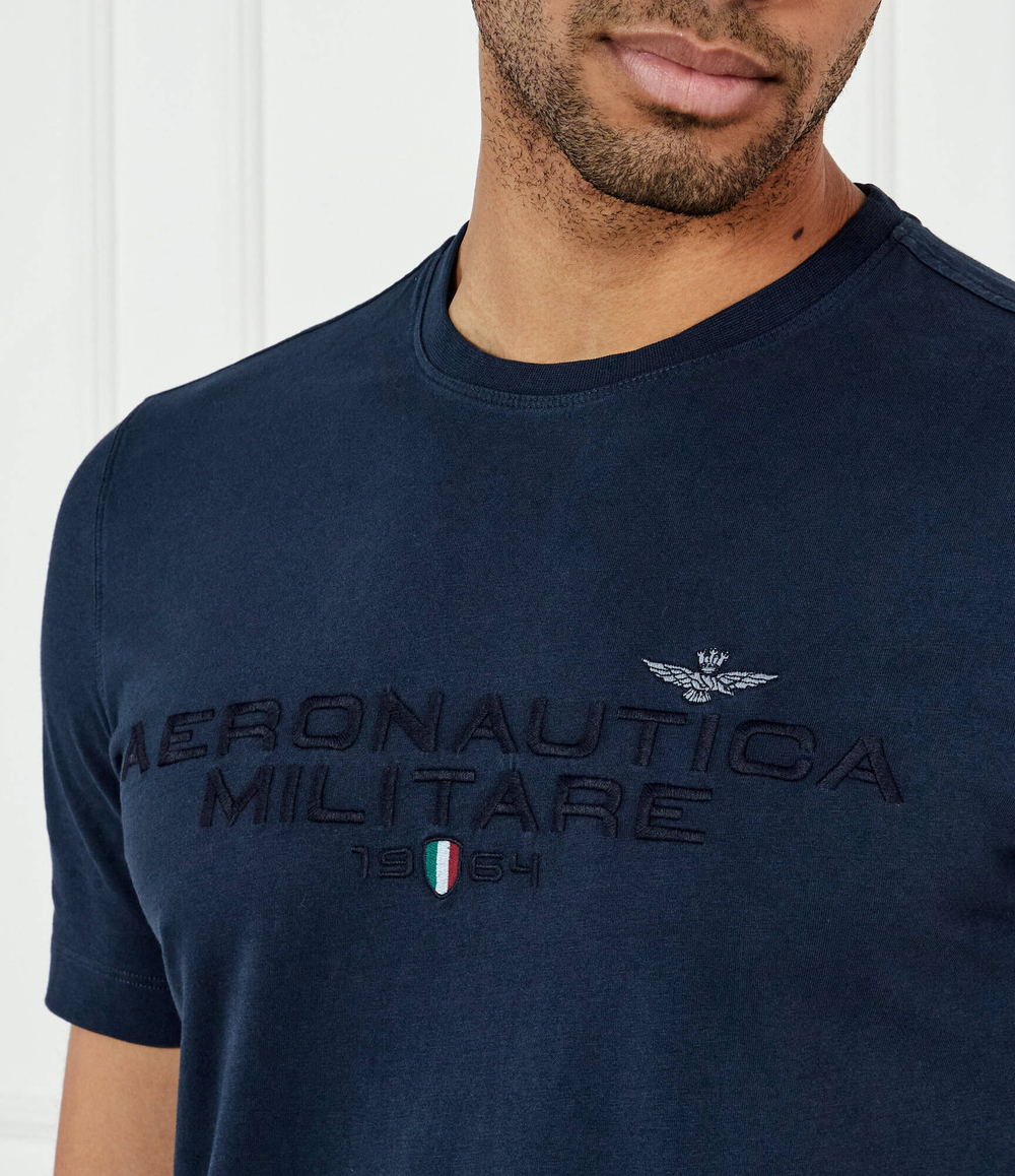 Футболка Aeronautica Militare - темно-синий(TS2378J633)