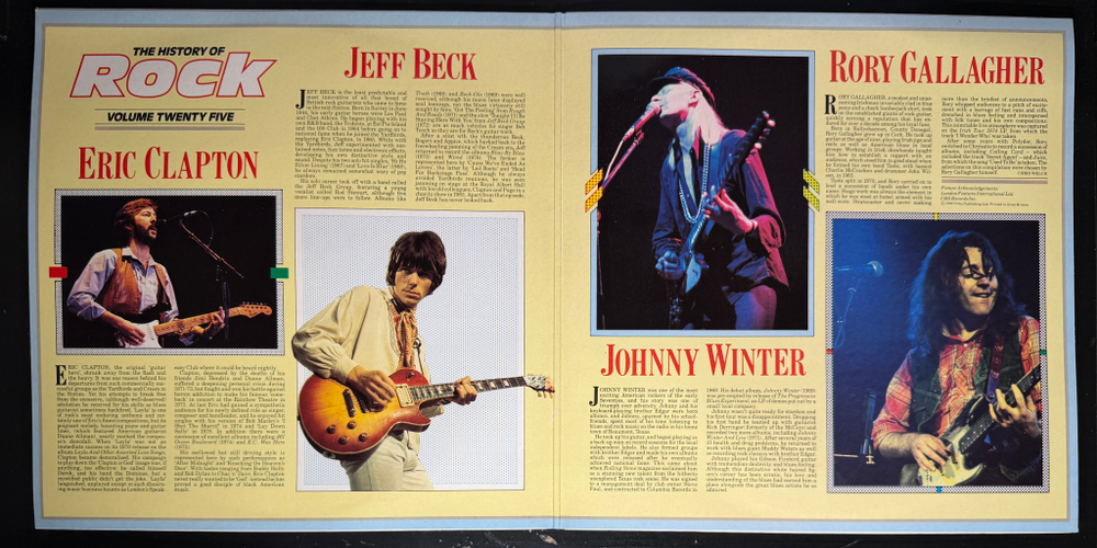 The History Of Rock 25 (Англия 1984г.) 2LP