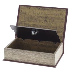 GAEM Шкатулка-книга сейф, L17,5 W6,5 H27 см