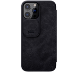 Кожаный чехол-книжка Nillkin Leather Qin Pro c защитой камеры для iPhone 13 Pro Max