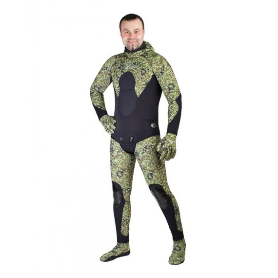 Гидрокостюм Scorpena C3 - 5 мм GREEN Camo