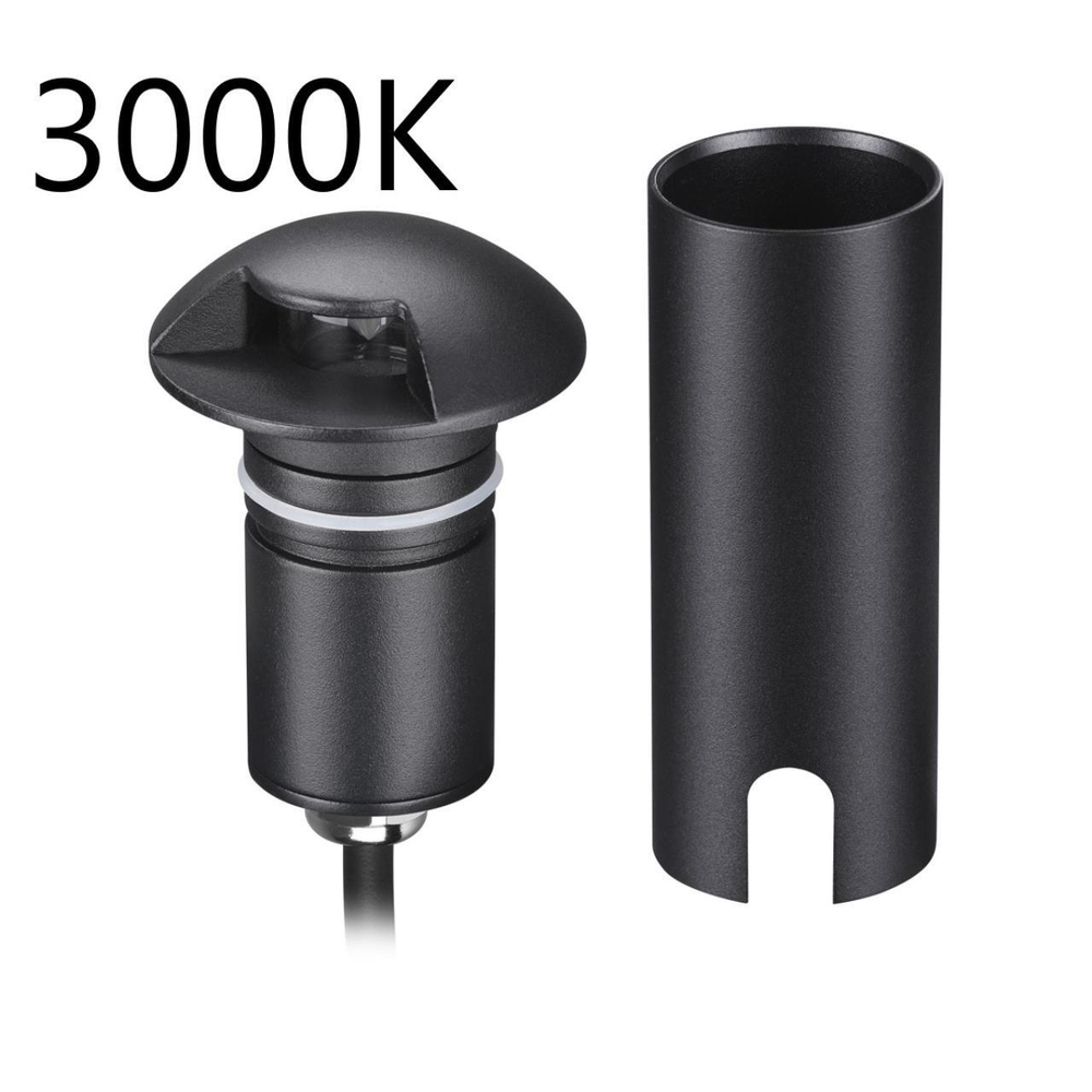 Тротуарный светодиодный светильник Odeon Light WALD 6662/1GL3 NATURE ODL25 IP67 LED 3W 3000K 12V/24V WALD (нужен драйвер 357781/357782)
