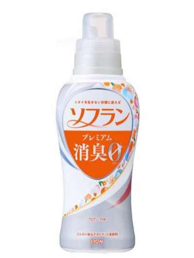 Кондиционер для белья "SOFLAN – Premium Deodorizer" (мощный антибактериальный эффект для защиты от неприятного запаха – натуральный аромат цветочного мыла) 480 мл