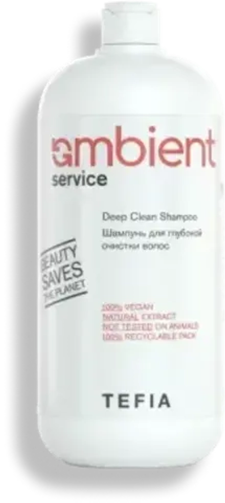 Шампунь для глубокой очистки волос Tefia Ambient Service Deep Clean Shampoo, 1000 мл