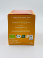 Чай Yogi Tea Ginger Orange With Vanilia аюрведическая смесь с имбирем, апельсином и ванилью, 17 пакетиков, 30,6 г